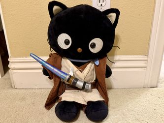 Build-A-Bear 2010 Chococat Hello Kitty Sanrio Plush With StarWars Outfit 18"