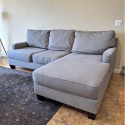 Ashley’s Gray Sectional Sofa Couch
