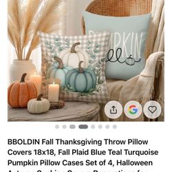 Thanksgiving Throw Pillowcover