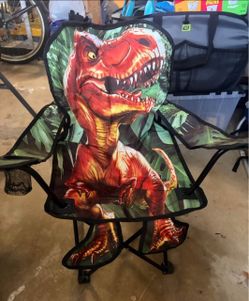 Kids Dinosaur Folding Camp Chair