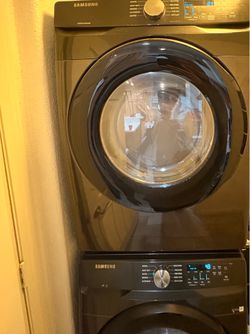 Samsung  washer and dryer