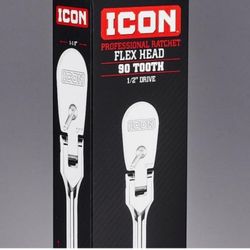 Icon 1/2" Flexhead Long Handled Ratchet