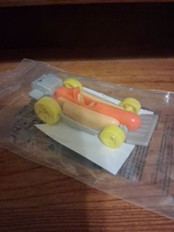 Sonic Wacky pack Hot Wheels fast foodie street wiener car brand