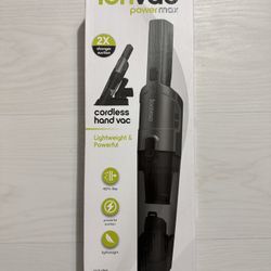 IonVac PowerMax Handheld Cordless Vacuum, Multi-Surface Lightweight Portable Vacuum Cleaner with USB Charging