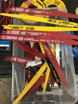 Dewalt Diablo Lenox sawzall blades