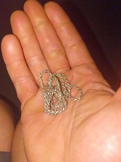 Italian Sterling Silver Rope Chain (925)
