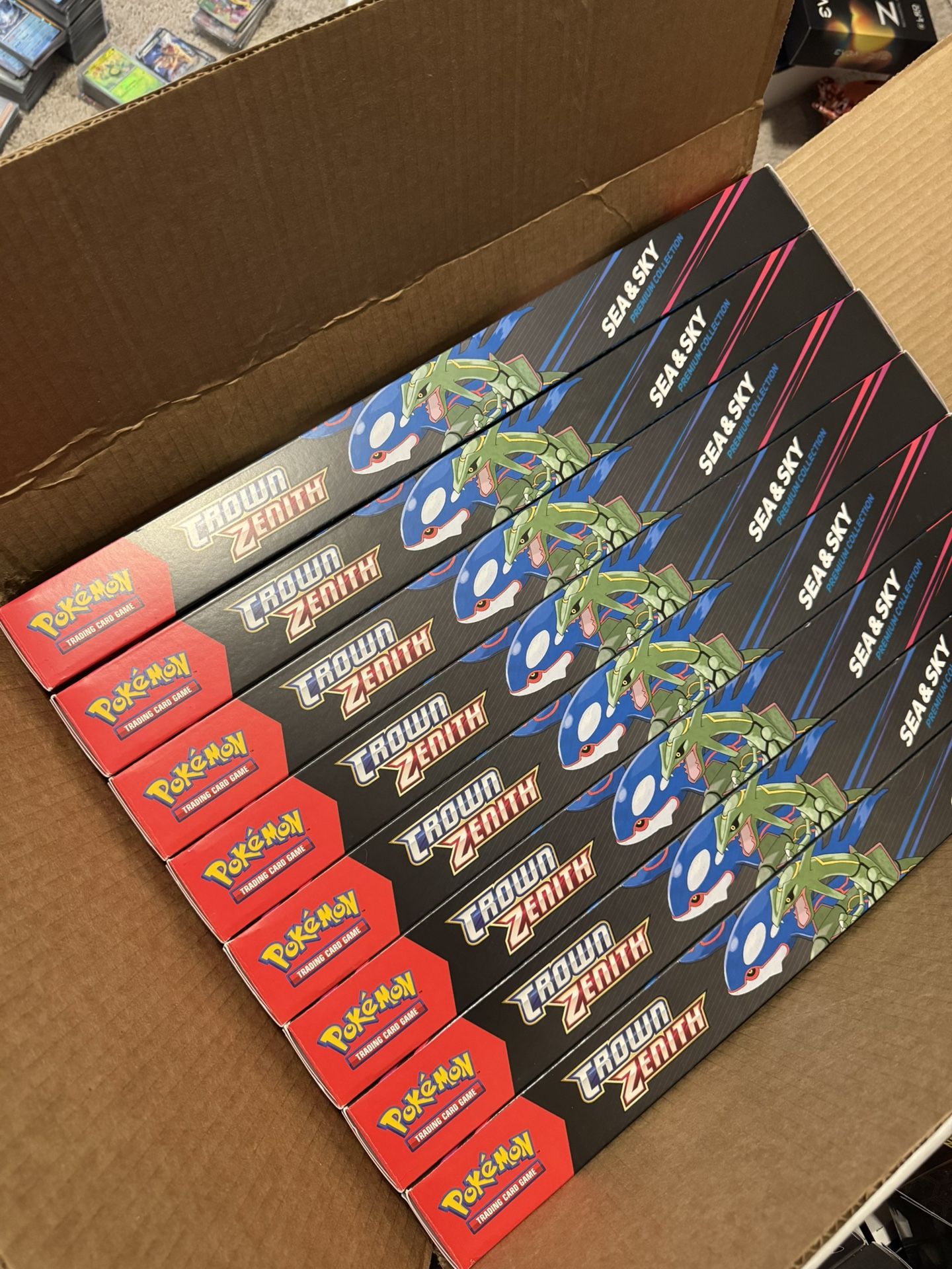 Pokemon Card Crown Zenith Sea & Sky Box