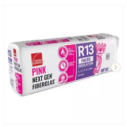 R13 Faced Insulation.  