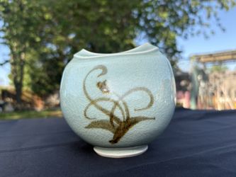  Beautiful Decorative Clay Piece - Signed By KS