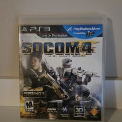 PS3 Game- SOCOM 4