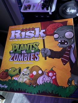 Risk Plants vs Zombies collecters edition board game
