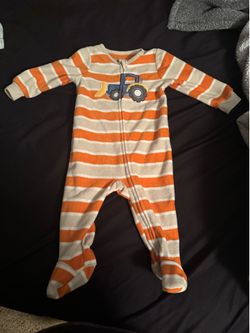 Baby Boy 2-Way Zip Cotton Sleep & Play Pajamas