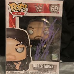 Signed Undertaker Funkopop