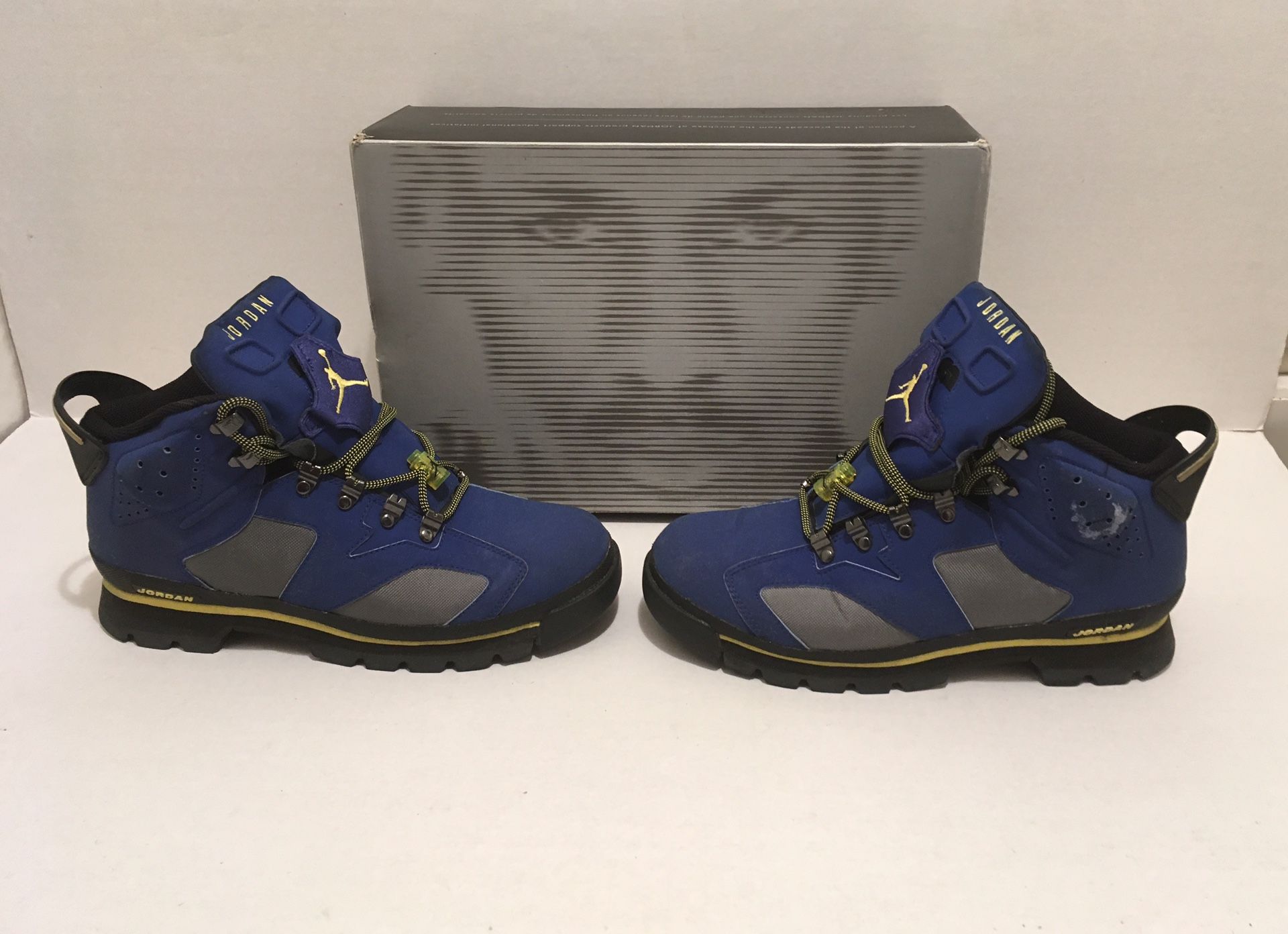 Air Jordan’s Blue/Grey 7s Boots (Limited Edition)