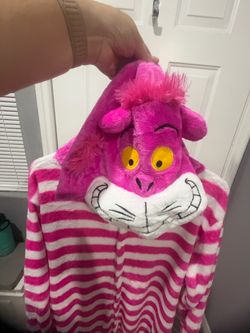 Cheshire Cat Plush Hooded Costume Onesie