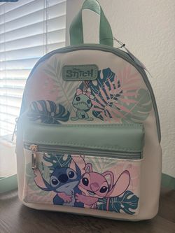 Stitch & Angel Mini Backpack