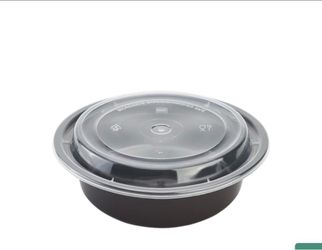 Plastic food container 24 and 32 oz