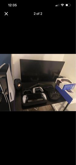 Ps5 gaming bundle controllers monitor ps portal all in fairly new condition this is a good deal it wont last long