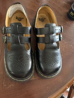 Dr Martens 8065 Smooth Leather Mary Jane Shoes