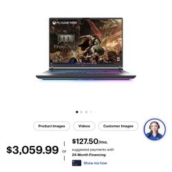 ASUS - ROG Strix G18 18" 2.5K 240Hz Gaming Laptop - Intel Core Ultra 9 HX - 32GB RAM - NVIDIA GeForce RTX 5080 - 2TB SSD - Eclipse Gray