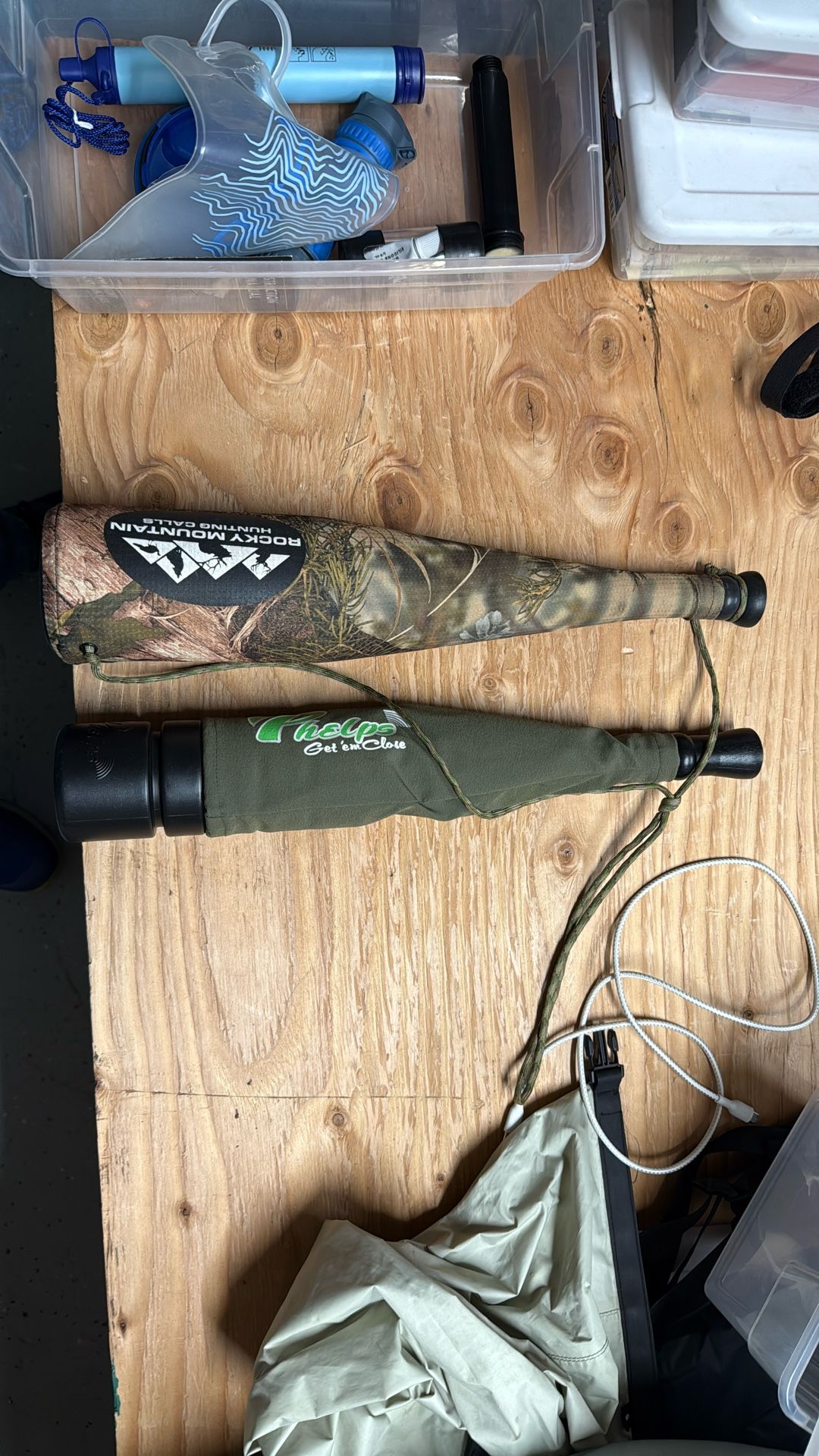 Elk bugle Tubes