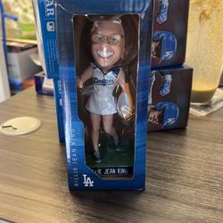 Dodgers Billie Jean king Bobblehead