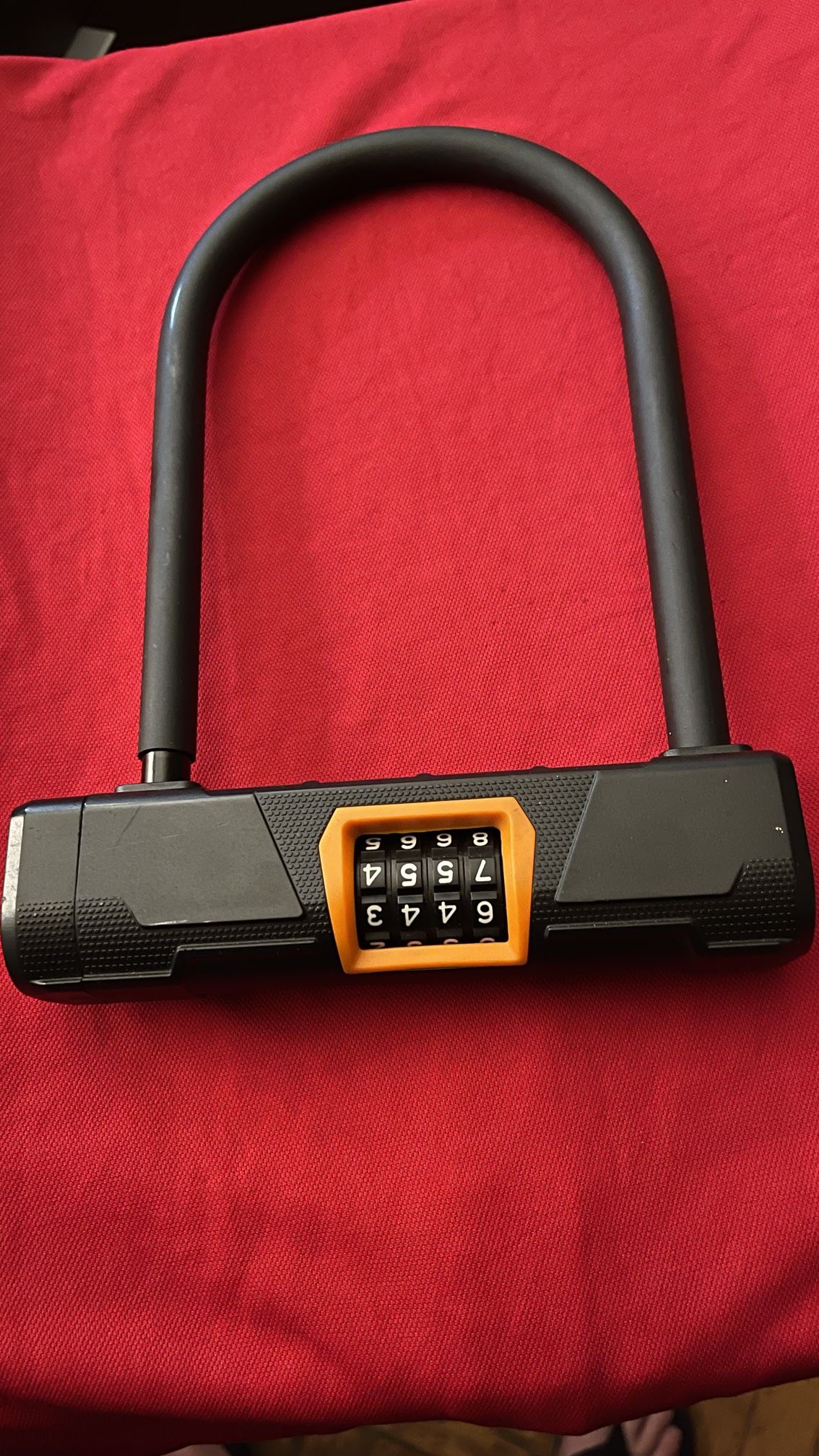 Combination Bike U-Lock