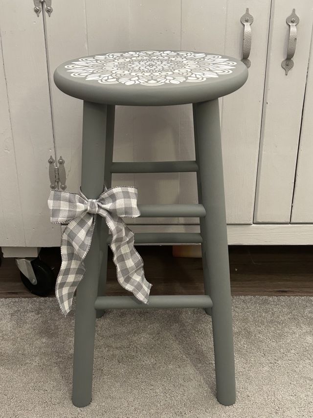 Painted Stool
