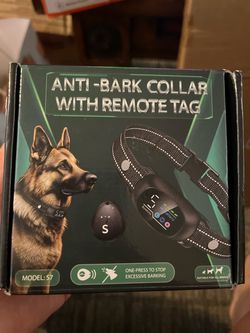 Anti-bark dog coller