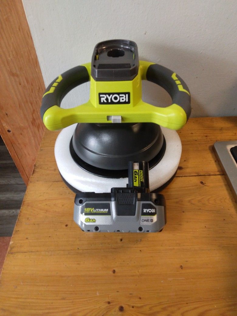 Ryobi buffer 18v