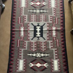 Authentic Navajo Rug Storm Pattern