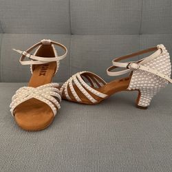 Pearl Embellished Wedding/ballroom Shoe