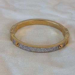 6.75 Inch Michael Kors Hinged Bracelet