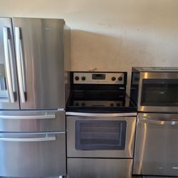 Whirlpool Stainless Steel Kitchen Appliances 