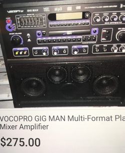 Vocopro mixer amplifier