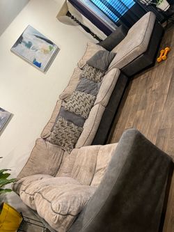Grey sectional Sofa
