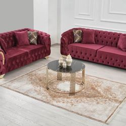 Loveseat Red