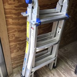 Bracket Set Only Stabilizer For Gorilla Wagner  Telescoping Ladder $86 Firm.  