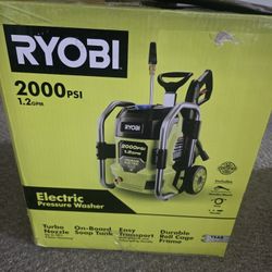 Ryobi Pressure Washer  - Electric  2000 Psi 