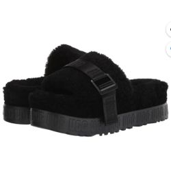 Buy UGG® Womens Fluffita Slippers Black