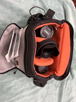 Canon T1i camera, lenses
