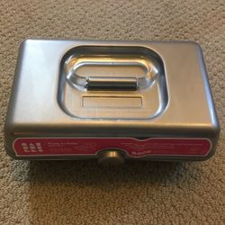 Silver With Metallic Sparkle - Pretty In Petite Classic Case - Caboodle