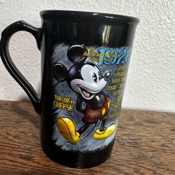Disney "The big Cheese" Mickey Mouse 3D Coffee Cup Mug