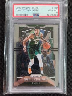 Giannis 2019 Prizm PsA 10