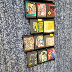 11 Sega Genesis Games And 1 Sega Genesis Game Genie