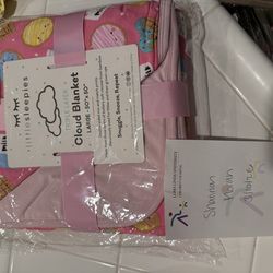 Little sleepies cloud blanket