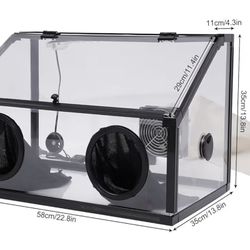Enclosed Dust Box, 110V 30W Electric Grinding Table Polisher