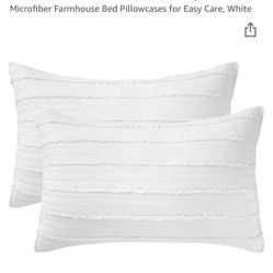 White Pillow Covers