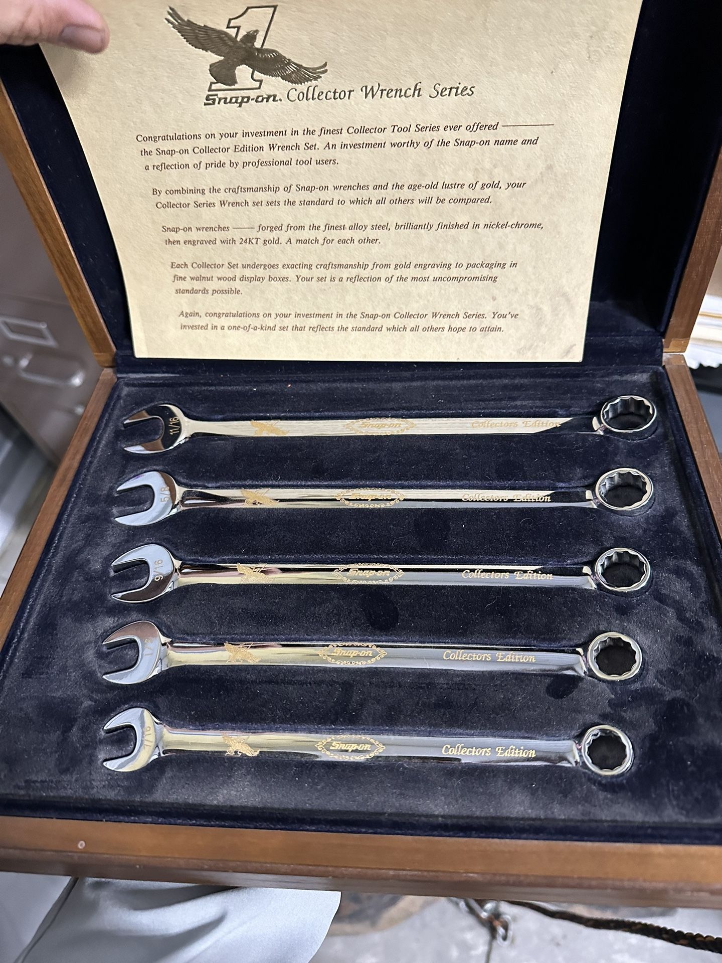Snapon 70th Anniversary Wrench Collection