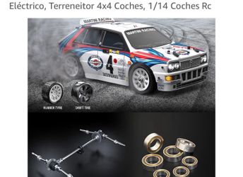 MJX Hyper Go 14302 Lancia Martini Carro RC 4x4 Brushless 1:14